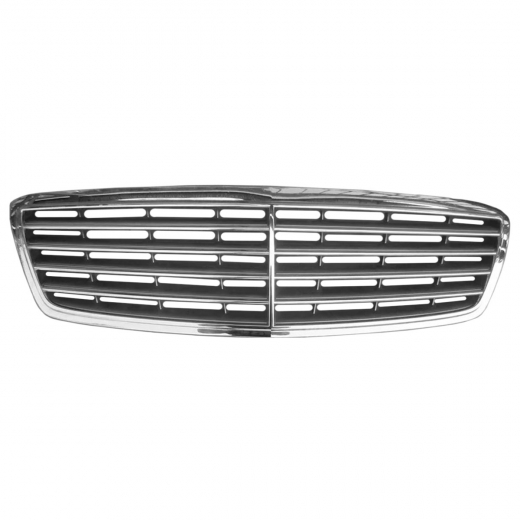 Решетка радиатора Mercedes-Benz E (W211/ S211) '02-'06 в капот контрактная