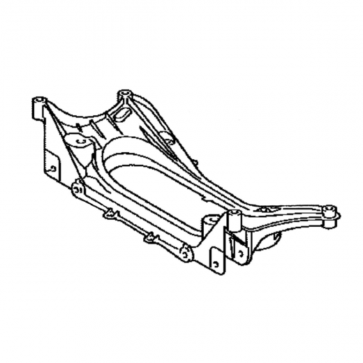Балка подвески передняя Lexus GS/ IS '05-'13 / Toyota Mark X '04-'16 / Majesta / Crown '03-'12 контрактная
