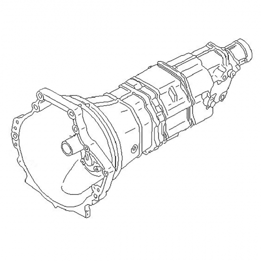 МКПП для Nissan Vanette '99-'10/ Mazda Bongo Brawny Van '99-'10/ Bongo '99-'10 ДВС (RF-TE) контрактная (5 ступ. 2WD)