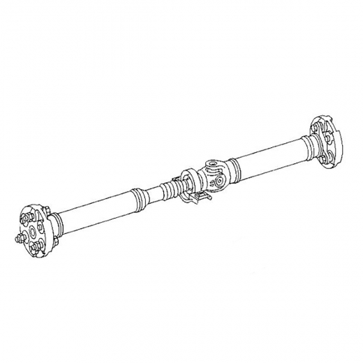 Карданный вал Mercedes-Benz CLK '02-'09/ C '00-'07 (271.942, 271.940, 271.955, 111.955) 2WD задний контрактный