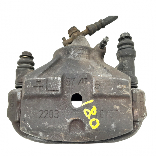 Суппорт тормозной Toyota ED/ Exiv '91-'93 передний левый (под диск 255 *18) контрактный