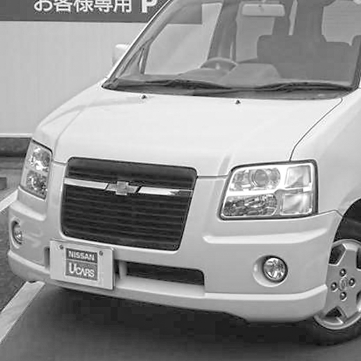 Решетка радиатора Chevrolet MW '00-'07 (1.3L) контрактная