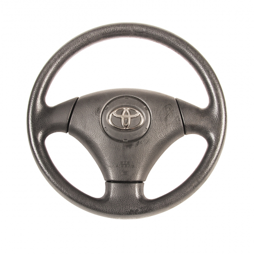 Руль Toyota Premio '01-'03/ Opa '02-'05/ Allion '01-'03/ Bb '03-'05/ Allex '02-'06/ Corolla '02-'06/ Fielder '02-'06/ Runx '02-'06/ Spacio '03-'07 с Airbag 3 луча контрактный