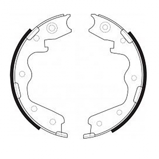 Колодки тормозные задние контрактные MK-1189 дисковые на ручник
