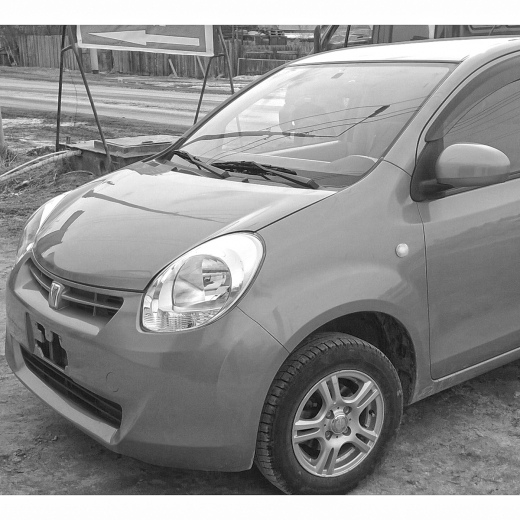 Крыло переднее Toyota Passo '10-'16 левое под повторитель контрактное