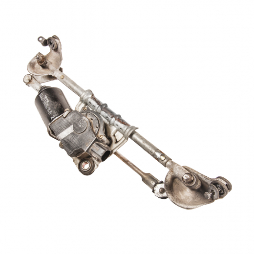 Моторчик стеклоочистителя Toyota Vitz '99-'05/ Vitz '10-'20/ Platz '99-'05/ Echo '99-'05/ Yaris '99-'05 передний с трапецией контрактный