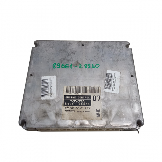 Компьютер двигателя Toyota Estima '99-'01 (1MZ-FE) 2WD AT контрактный 89661-28830