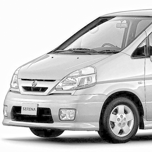 Решетка радиатора Nissan Serena '99-'05 контрактная
