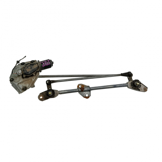 Моторчик стеклоочистителя Mitsubishi Lancer '03-'10/ Cedia '00-'03/ Lancer Cargo '03-'08 передний с трапецией контрактный