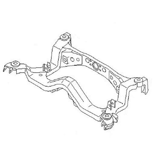 Балка подвески задняя Nissan Sunny '98-'04/ Bluebird Sylphy '00-'06 4WD Контрактный