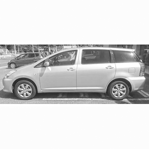 Стекло боковое в кузов Toyota Wish '03-'09 заднее левое контрактный