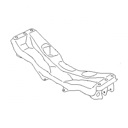 Балка подвески передняя Subaru Legacy '03-'09/ Impreza '07-'16/ Forester '07-'13/ Xv '11-'17 контрактная