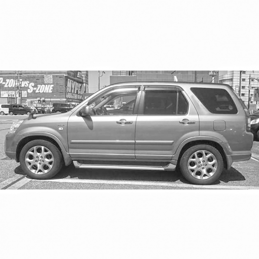 Стекло боковое в кузов Honda CR-V '01-'06 заднее левое контрактное