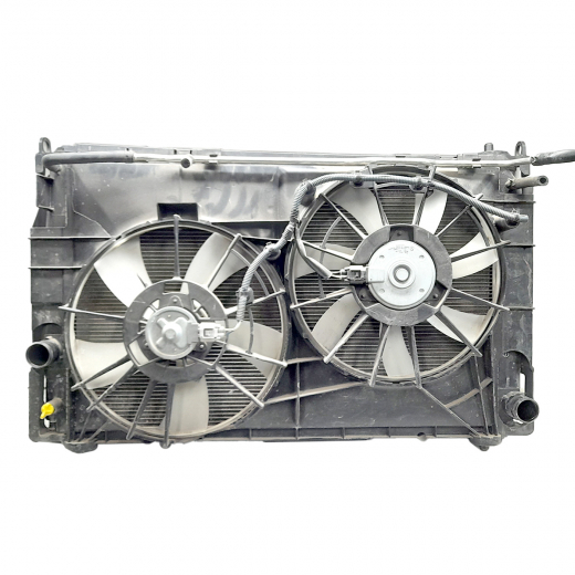 Радиатор охлаждения Toyota Vanguard '07-'13/ EStima '06-'24/ Harrier '13-'20/ Rav4 '05-'16/ Rav4 '12-'19/ Alphard '08-'15 (2AZ-FE, 2AZ-FXE, 3ZR-FAE, 3ZR-FE) CVT с охлаждением контрактный в сборе