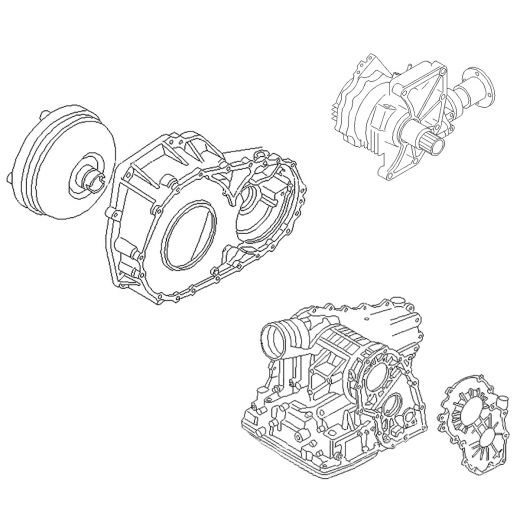 АКПП RE4F04B для Nissan Presage '03-'09/ Teana '03-'08 ДВС (QR25DE) контрактная (4 ступ. 4WD)