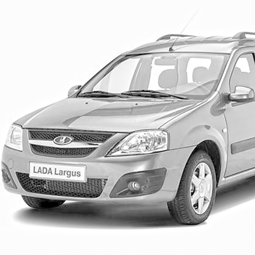 Бампер передний Ваз Largus Wagon '12-'18 SAT Китай 