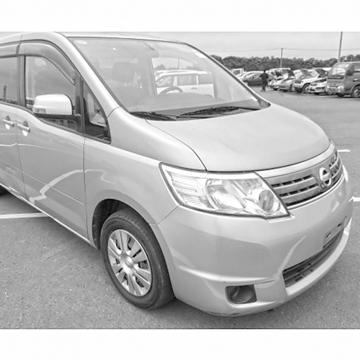 Крыло переднее Nissan Serena '07-'10 правое контрактное