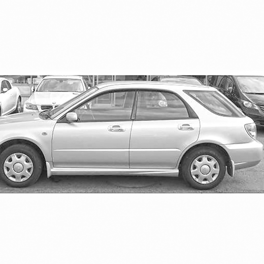 Стекло боковое в кузов Subaru Impreza Wagon '00-'07 заднее левое контрактный
