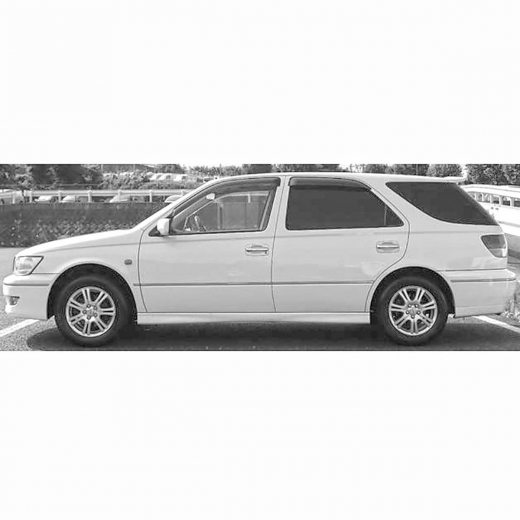 Стекло боковое в кузов Toyota Vista Ardeo '98-'03 заднее левое контрактный