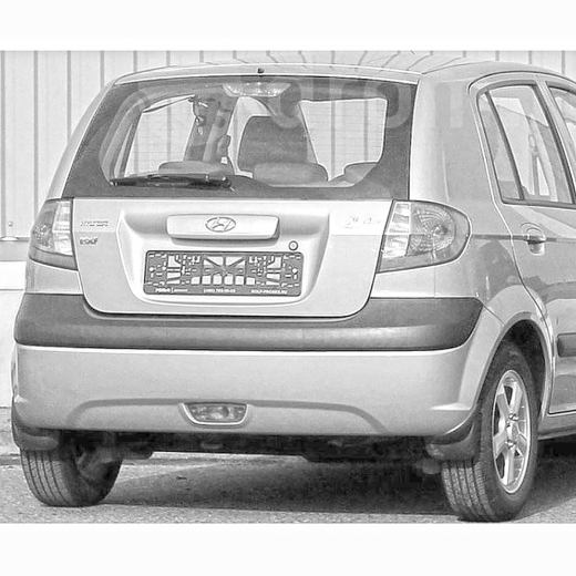 Дверь багажника Hyundai Getz '02-'09 Контрактный
