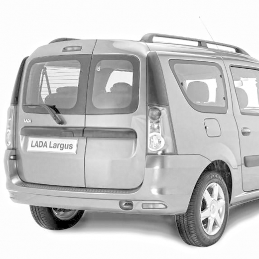 Бампер задний Ваз Largus '12-'18 Автоваз Wagon