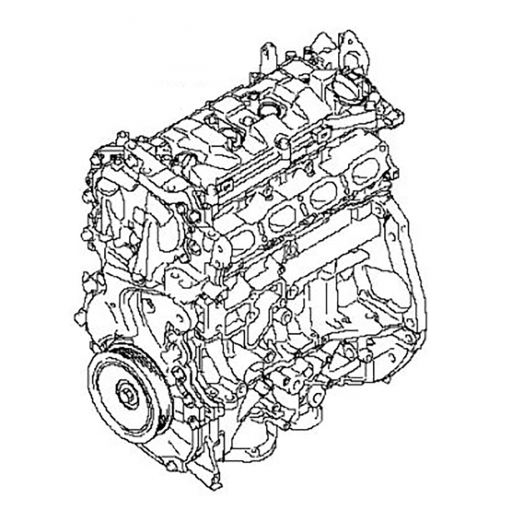Двигатель контрактный Nissan, Suzuki 2.0L MR20DD