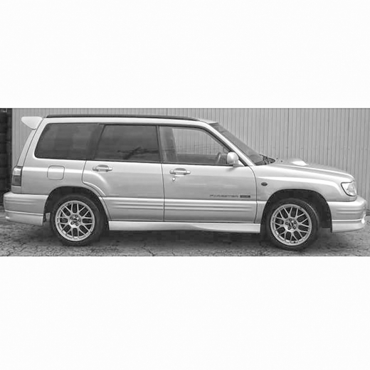 Стекло боковое в кузов Subaru Forester '96-'02 заднее правое контрактный