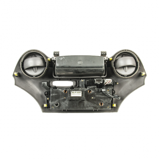 Блок управления печкой Toyota Vitz '01-'02/ Platz '01-'02/ Echo '01-'02 (авто/ консоль) контрактный 12.2001 - 12.2002, 12.2001 - 08.2002