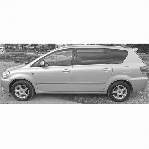 Стекло боковое в кузов Toyota Ipsum/ Picnic/ Avensis Verso '01-'09 заднее левое контрактный