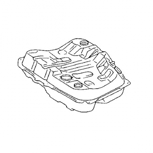 Топливный бак (бензобак) Toyota Caldina '96-'02/ Carina/ Corona Premio '96-'01 (7A-FE, 3S-FE, 3S-GE, 2C-T, 5A-FE, 4A-GE, 3C-TE, 4A-FE, 3S-FSE) 2WD Контрактный