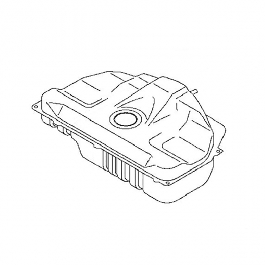 Топливный бак (бензобак) Nissan Sunny '98-'04/ Bluebird Sylphy/ Almera '00-'06 (QG13DE, QG15DE, SR16VE, QG18DD, YD22DD, QG18DE, QR20DD, YD22DDT, K9K) 2WD Контрактный