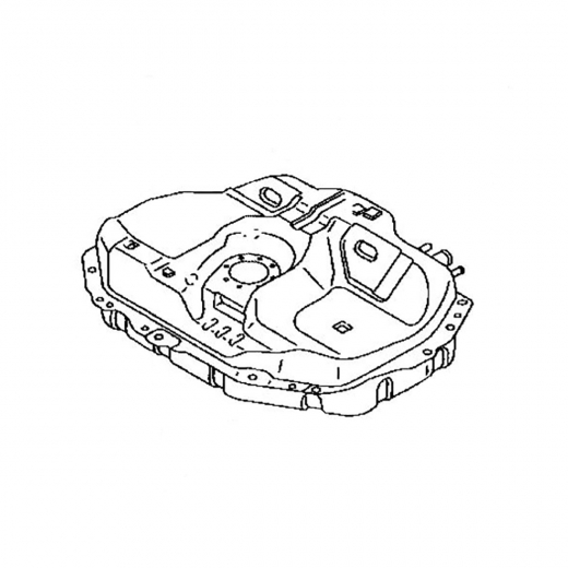Топливный бак (бензобак) Mazda Familia '98-'04/ Premacy '99-'05/ Ford Laser Lidea '98-'01/ Ixion '99-'03 (B3-ME, ZL-DE, ZL-VE, FS-ZE, FP-DE) 2WD Контрактный