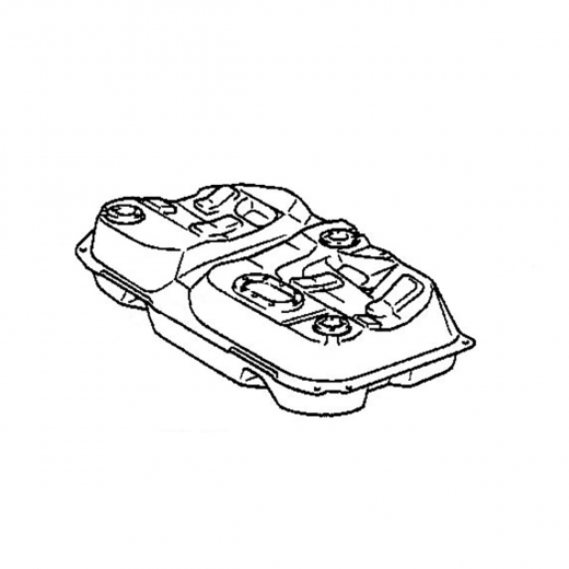 Топливный бак (бензобак) Toyota Vista/ Camry '90-'98 (3S-FE, 4S-FE, 2C-T, 3S-GE, 3C-T) 2WD Контрактный