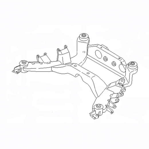 Балка подвески задняя Nissan Bassara/ Presage '01-'03 (4WD) контрактная 