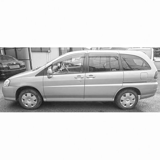 Стекло боковое в кузов Nissan Liberty '98-'05 заднее левое контрактный