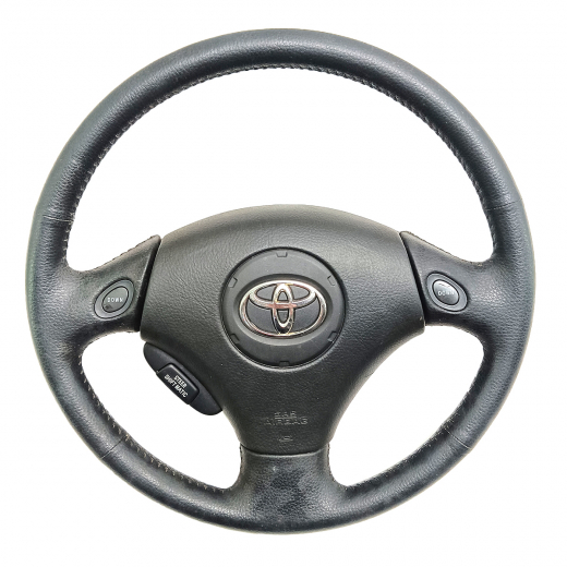 Руль Toyota Mark II '00-'04/ Blit '02-'07/ Verossa/ Noah/ Voxy '01-'04 (кожа) Контрактный