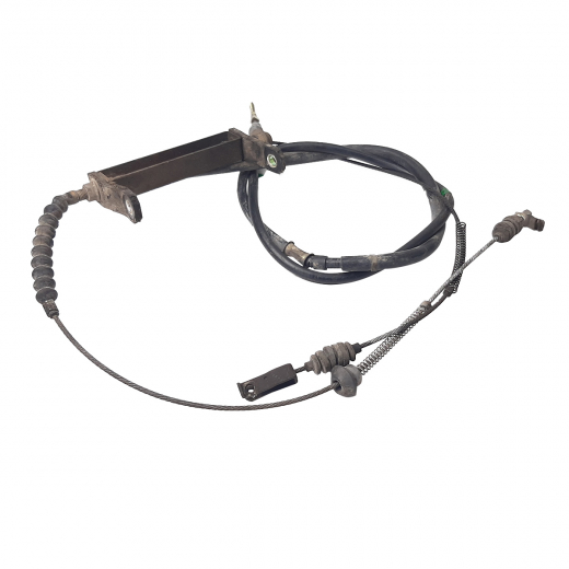 Трос ручного тормоза Mazda Demio '96-'02/ Ford Festiva Miniwagon '96-'02 левый+правый (барабан) комплект контрактный без ABS