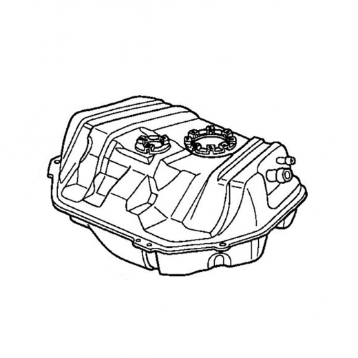 Топливный бак (бензобак) Honda Accord/ Torneo/ Isuzu Aska '97-'02 (F18B, F20B, H22A, F23A, H23A) 2WD контрактный