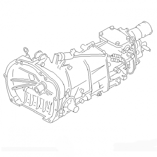 МКПП TY755XS5AA для Subaru Forester '03-'05/ Forester '04-'05 ДВС (EJ202, EJ201) контрактная (5 ступ. 4WD) 11.2003 - 01.2005, 04.2004 - 05.2005