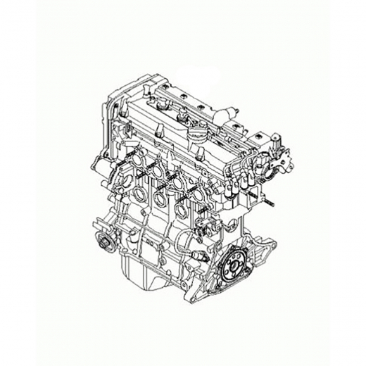 Двигатель контрактный Hyundai/ Kia 1,4L G4EE