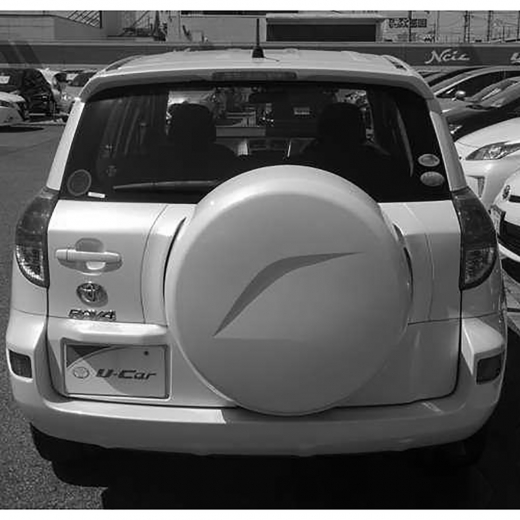 Дверь багажника Toyota Rav4 '05-'16/ Vanguard '07-'13 под запаску контрактная
