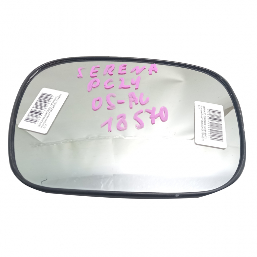 Зеркало боковое (элемент) Nissan Bassara/ Presage '98-'03/ Serena '99-'05 правый контрактный