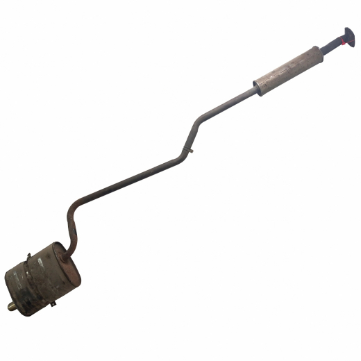 Глушитель Toyota Spacio '97-'01 (4A-FE) 2WD (в сборе с резонатором) Контрактный