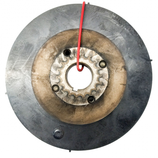 Шкив коленвала Mazda Familia '98-'04/ Ford Laser Lidea '98-'01 (ZL-DE, ZL-VE) (с демпфером под датчик коленвала) контрактный