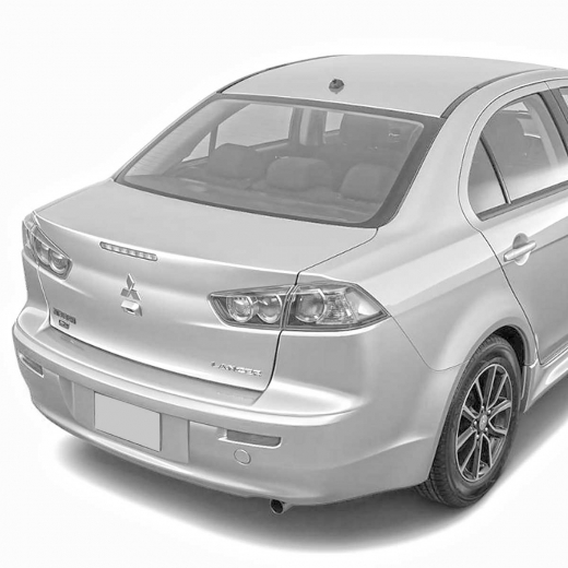 Крышка багажника Mitsubishi Lancer '07-'17/ Galant Fortis '07-'15  контрактная