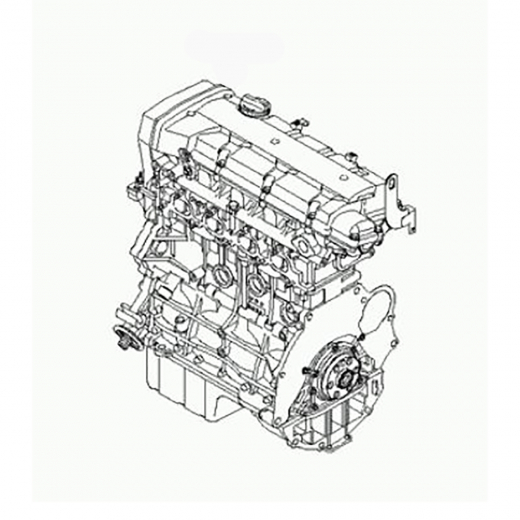 Двигатель контрактный Hyundai/ Kia 2.0L G4GC VVT-i