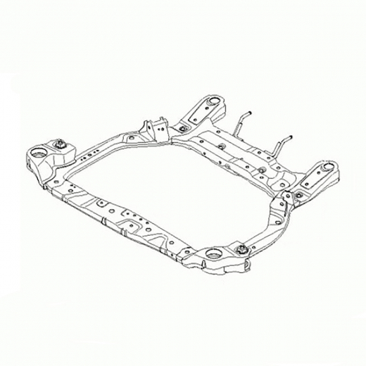 Балка подвески передняя Kia Rio '05-'11/ Hyundai Accent/ Verna '06-'10  контрактная