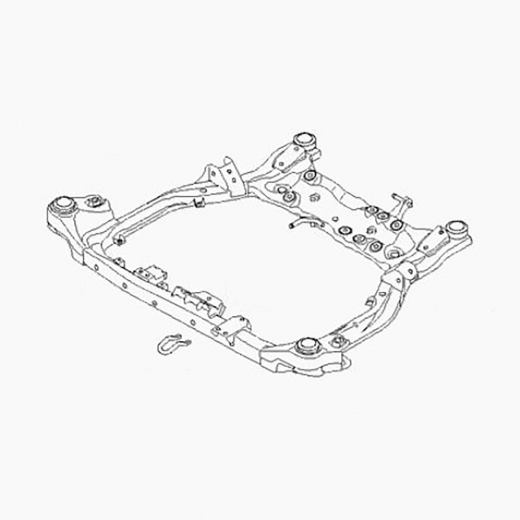 Балка подвески передняя Hyundai Elantra/ Avante '06-'11/ I30 '07-'12 контрактная