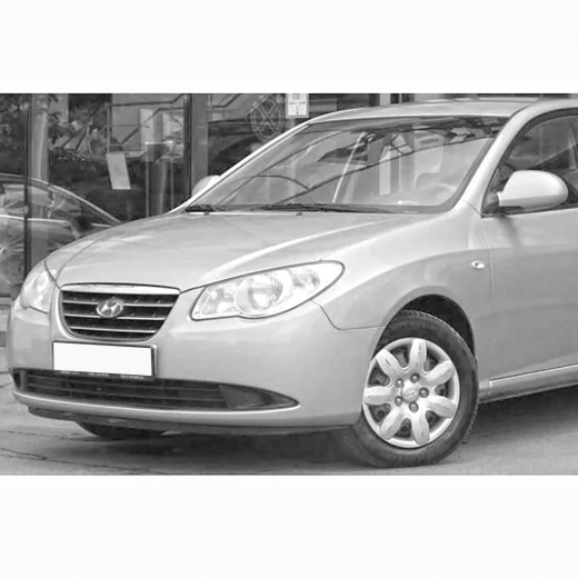 Решетка радиатора Hyundai Elantra/ Avante '06-'09 контрактная