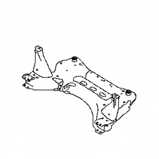Балка подвески передняя Nissan Qashqai '13-'19 (2WD) контрактная